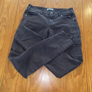 CAbi brown skinny jeans size 4